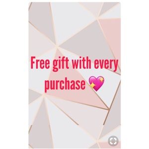 FREE 🎁 WITH EVERY PURCHASE